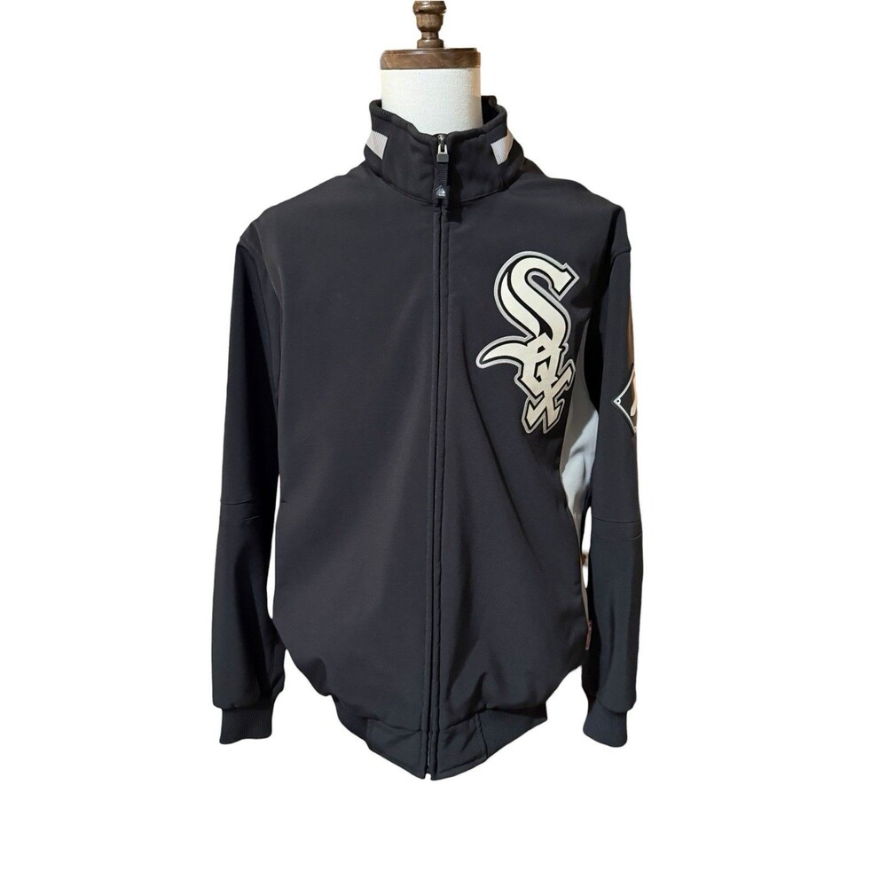 Chicago White Sox Authentic Majestic Therma Base Xl Jacket Excellent Cond.